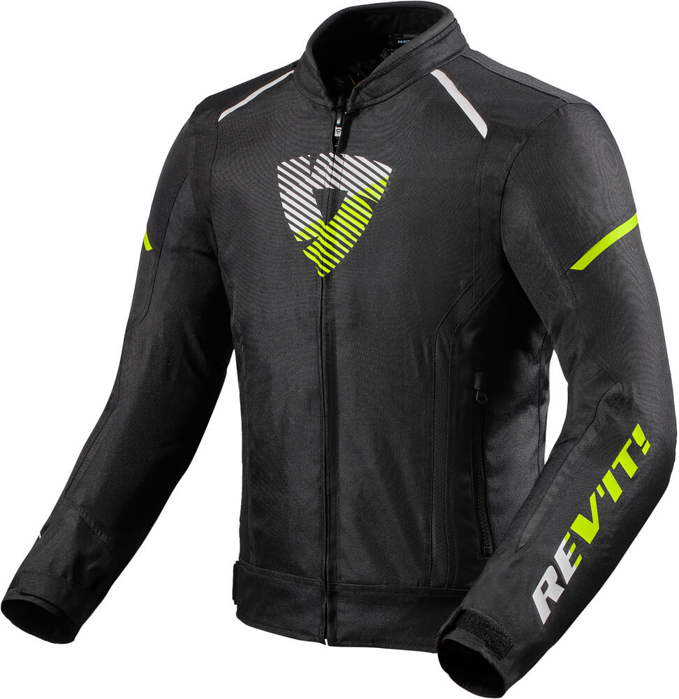 REV'IT Sprint H2O Jacket Black/Neon Yellow