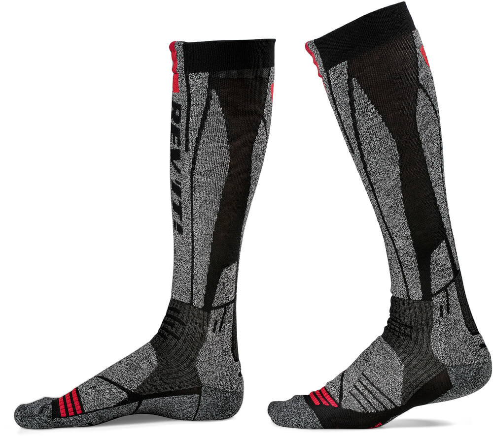 REV'IT Kalahari Socks Dark Grey/Red