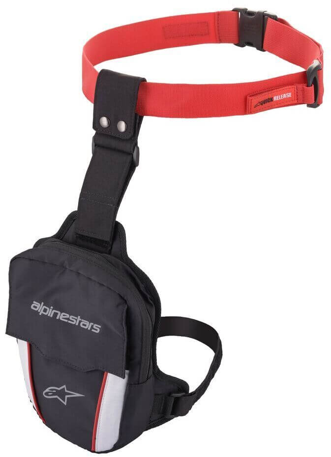 Alpinestars Access Thigh Bag Black/Red/White 132