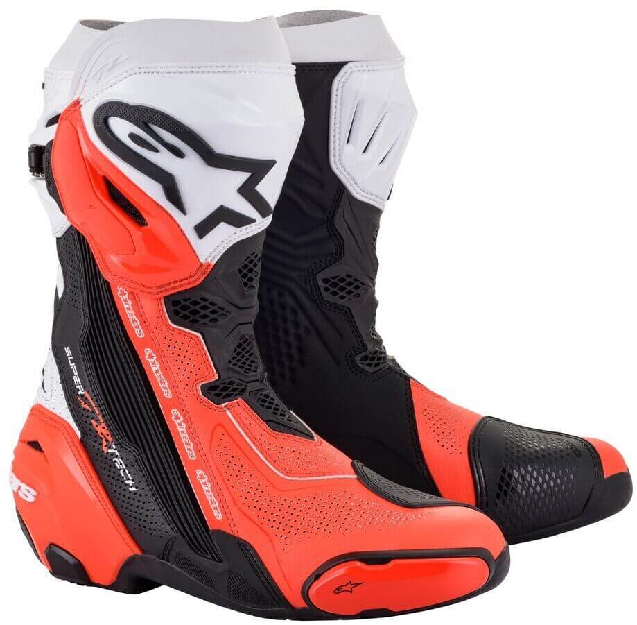Alpinestars Supertech R Vented 2021 Boots Fluo 124