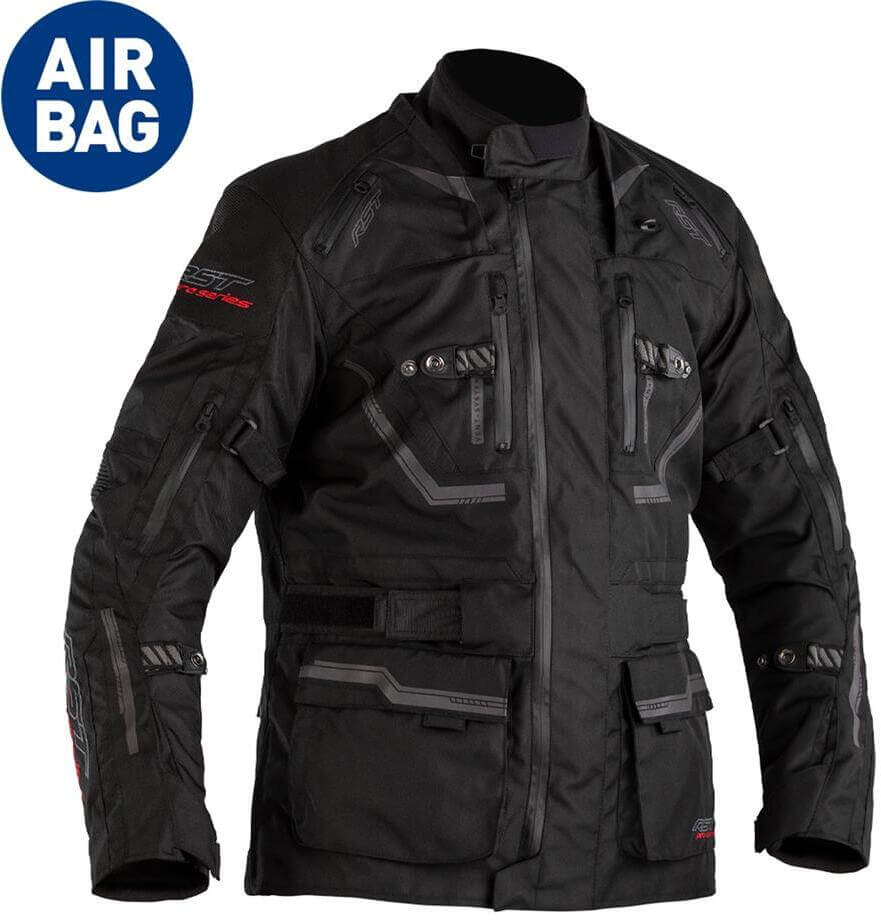 RST Paragon 6 Airbag Jacket Black/Black