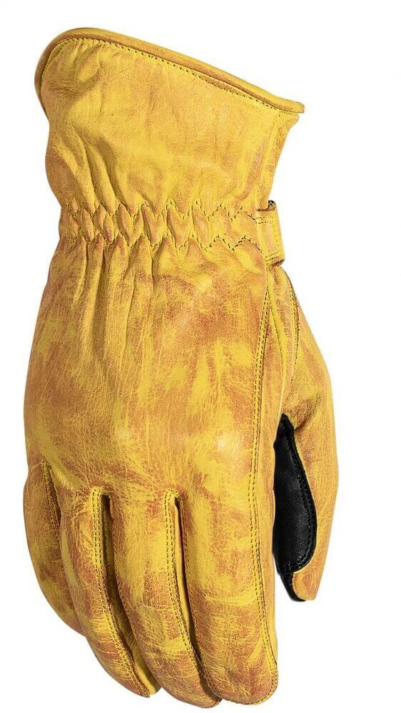 Rusty Stitches Johnny Gloves Yellow/Black 115