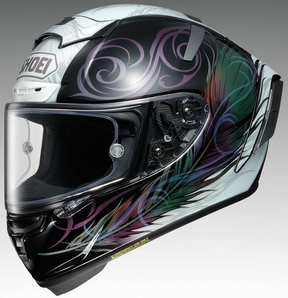 Shoei X-Spirit-III Kujaku TC-10