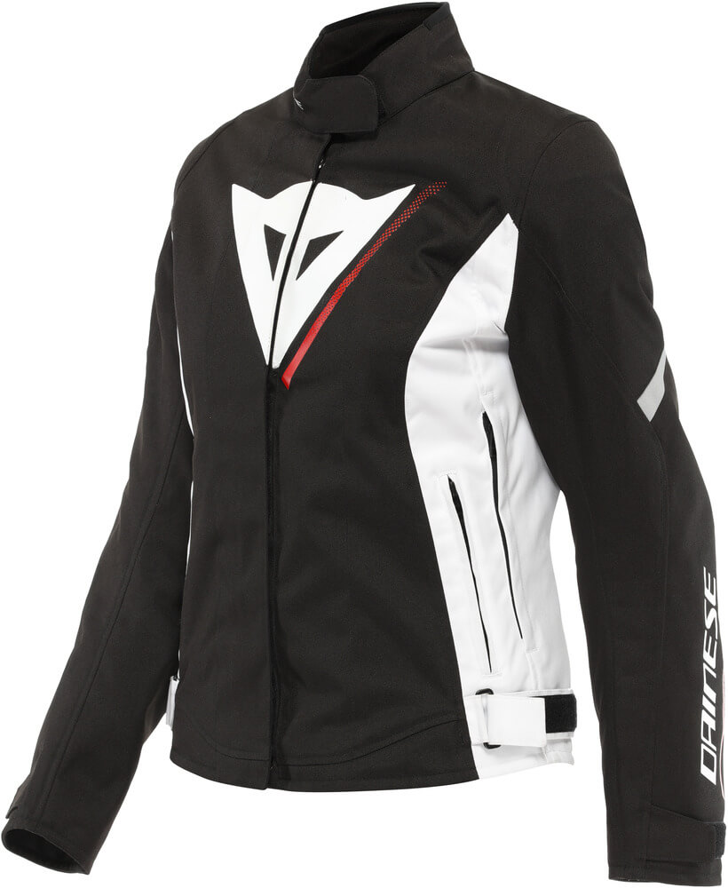 Dainese Veloce D-Dry Lady Jacket Black/White A66