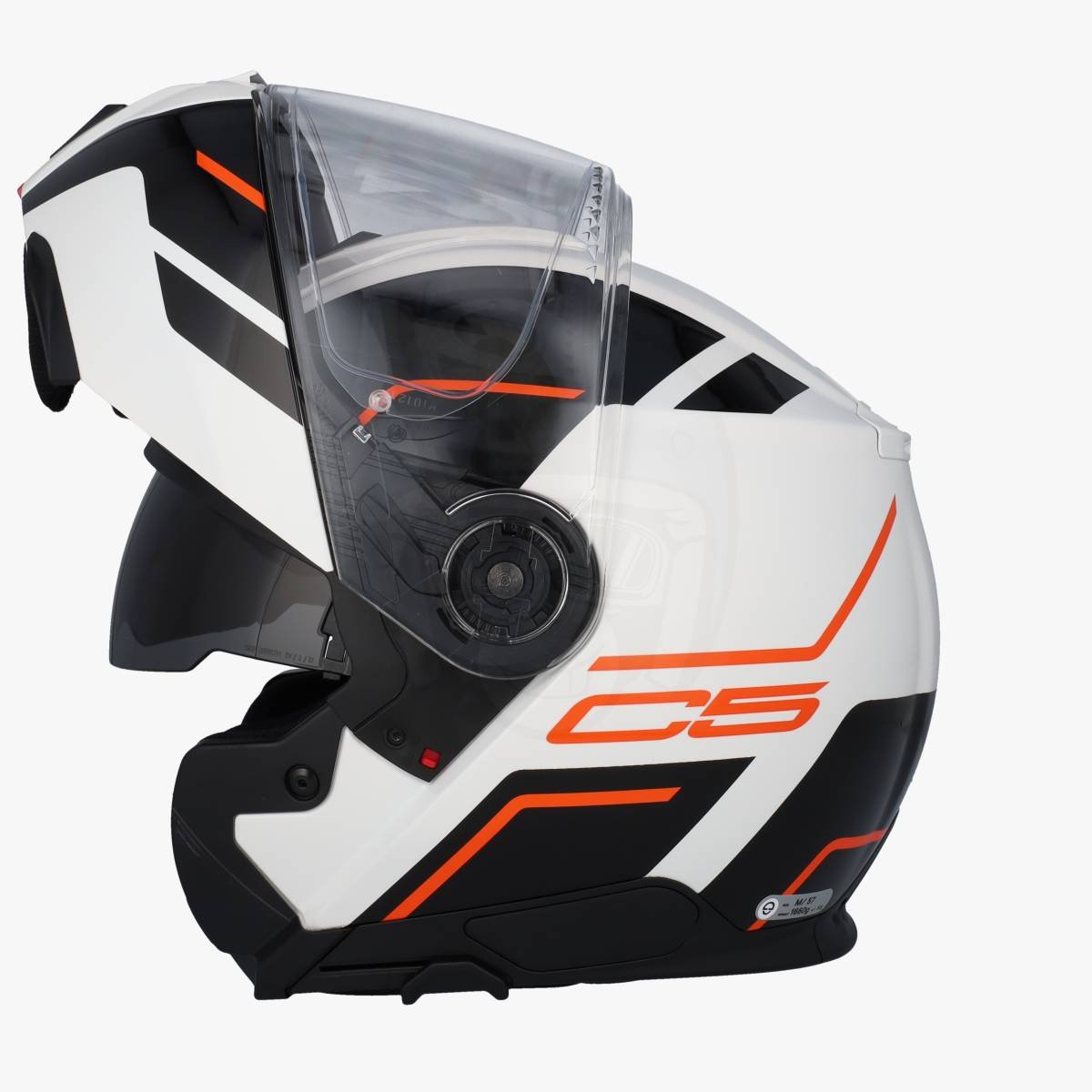 Schuberth C5 Master White/Orange 213