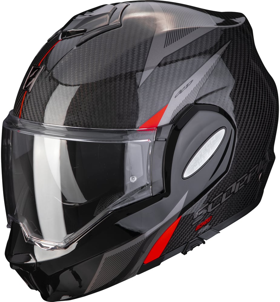 Scorpion EXO-Tech Carbon Top Black/Red