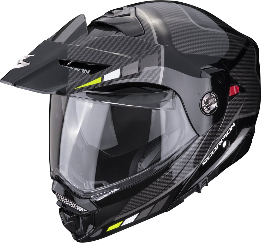Scorpion ADX-2 Camino Black/Silver/Neon Yellow