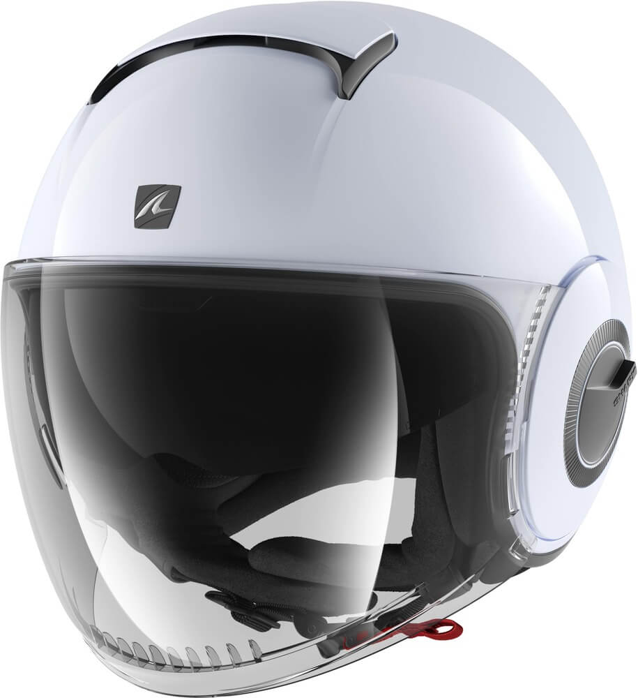 Shark Nano Blank White Silver Glossy W01