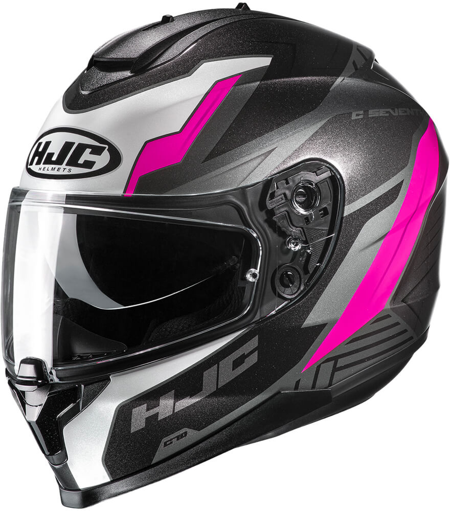 HJC C70 Silon White/Pink 826