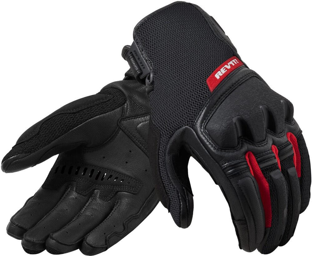 REV'IT Duty Gloves Black/Red