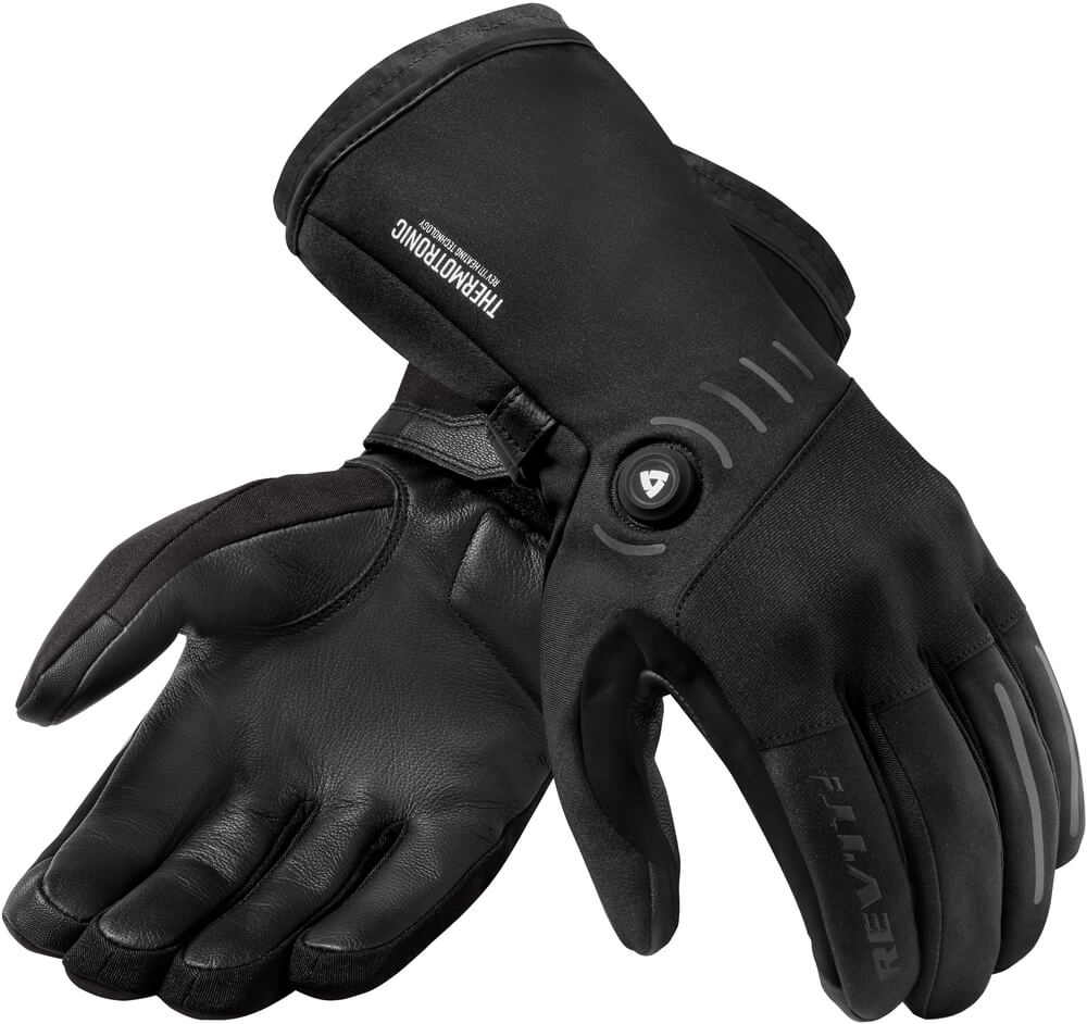 REV'IT Freedom H2O Heated Gloves Black