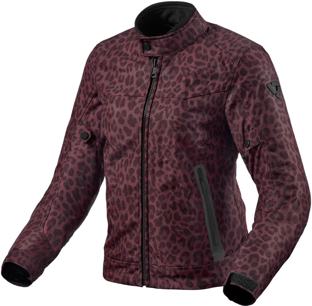 REV'IT Shade H2O Ladies Jacket Leopard/Red