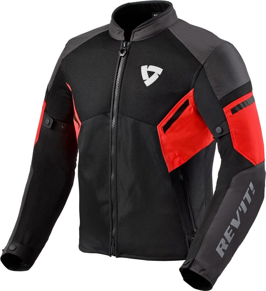 REV'IT GT-R Air 3 Jacket Black/Neon Red