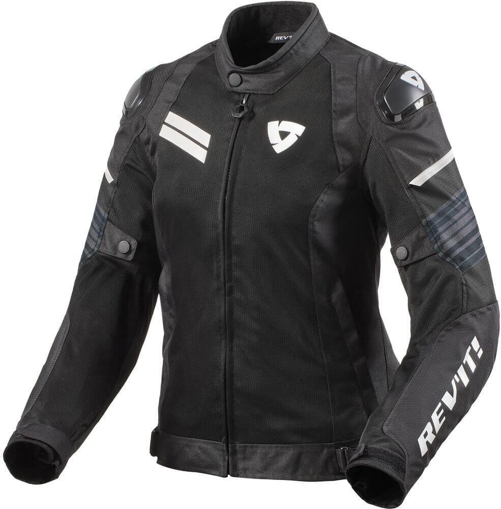 REV'IT Apex Air H2O Ladies Jacket Black/White