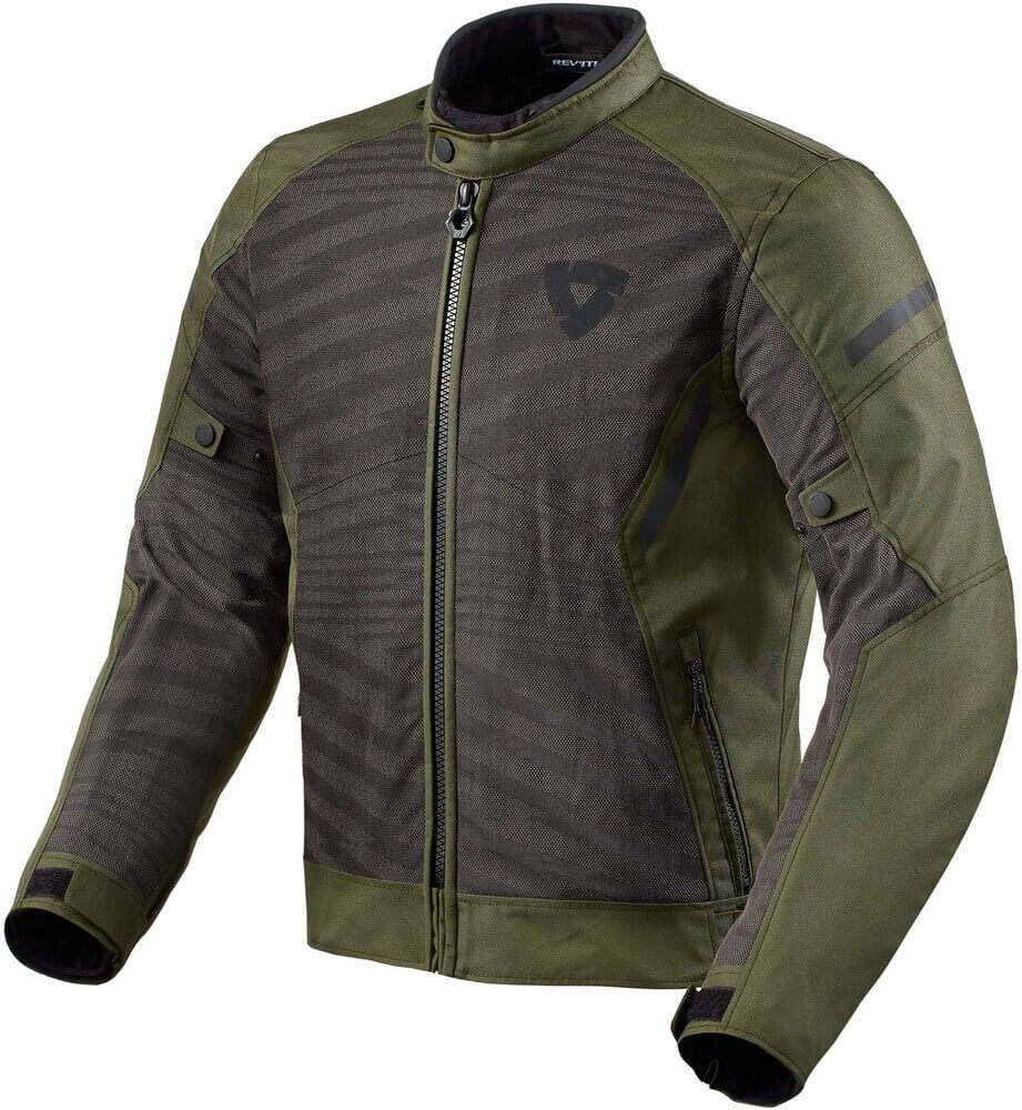 REV'IT Torque 2 H2O Jacket Black/Dark Green