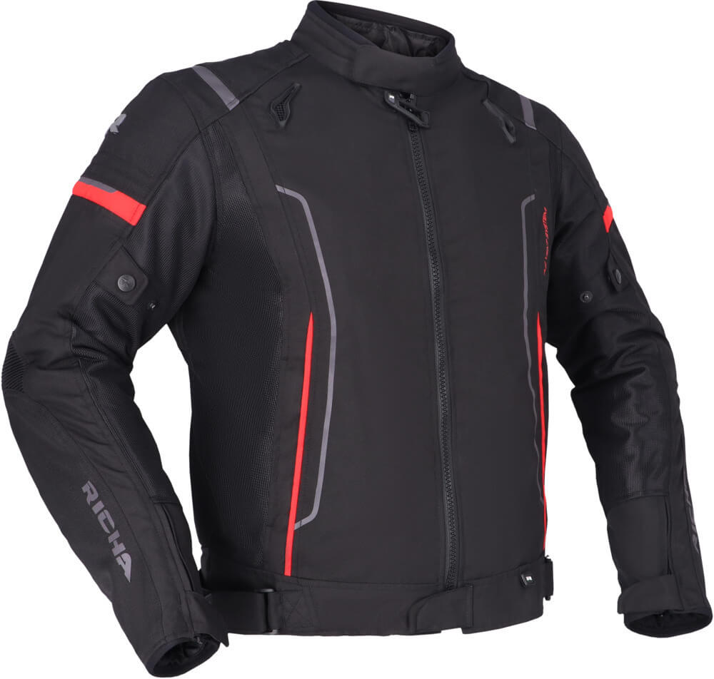 Richa Airstream 3 Jacket Black/Red 400