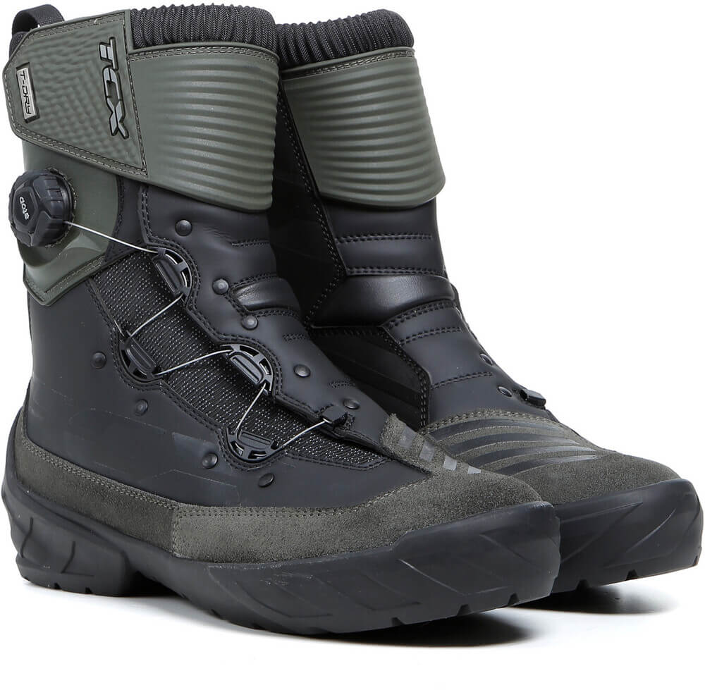 TCX Infinity 3 Mid WP Boots Black/Green D07