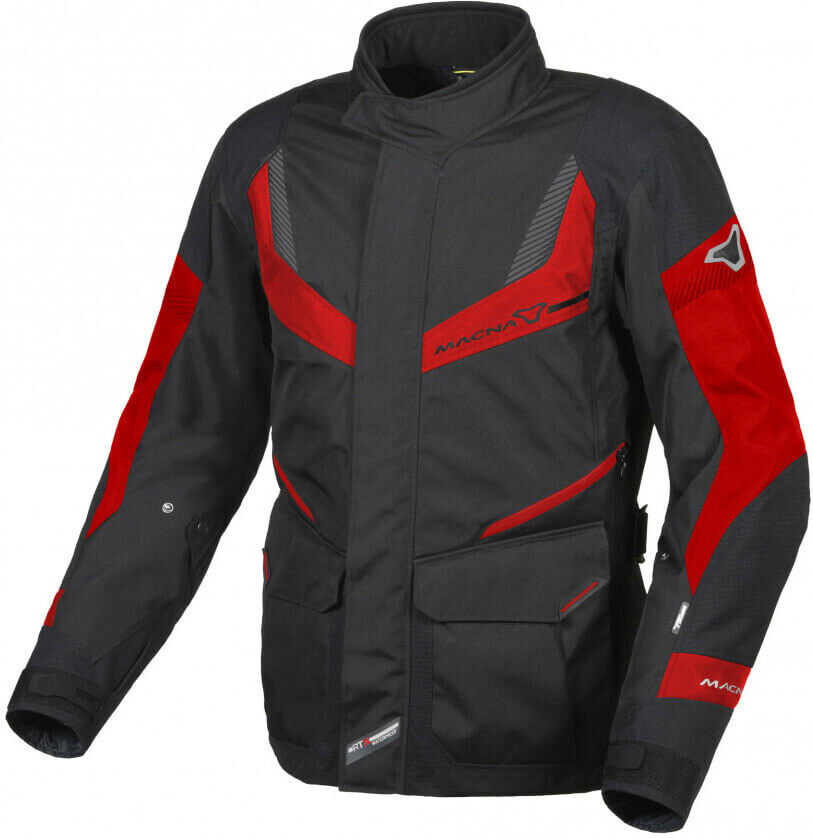 Macna Rancher Jacket Black/Red 130