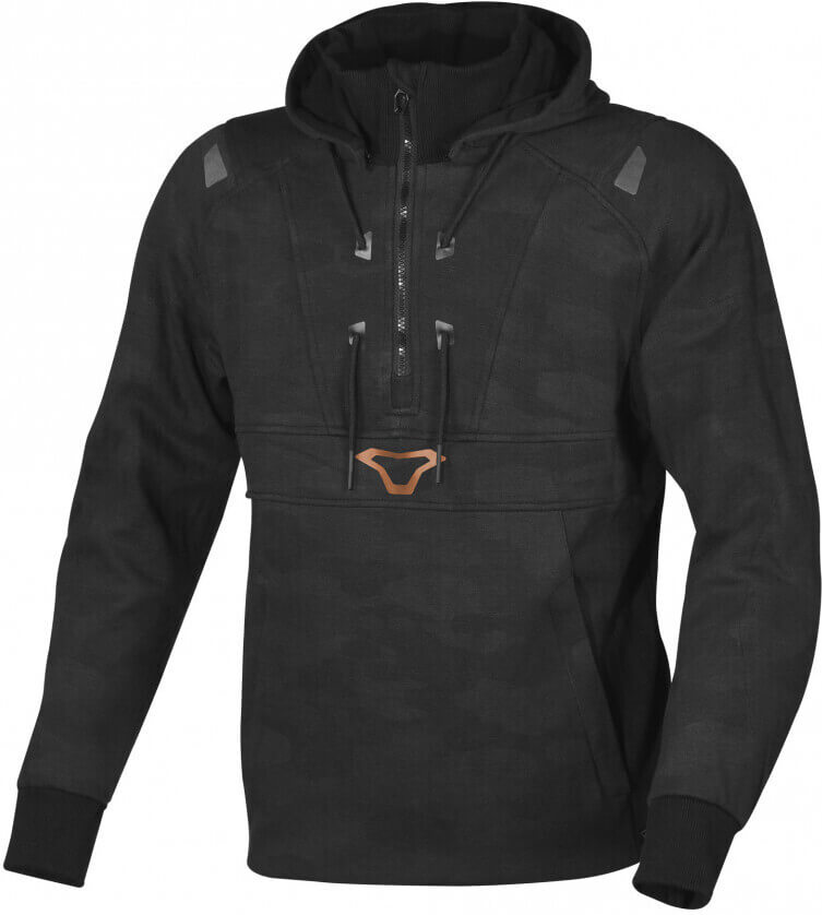 Macna Byron Hoodie Black/Grey 180