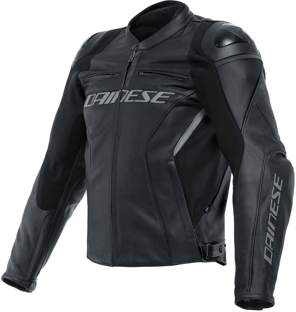 Dainese Racing 4 Leather Jacket Black/Black 631