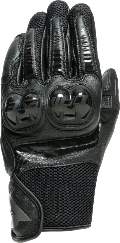 Dainese Mig 3 Unisex Leather Gloves Black 631