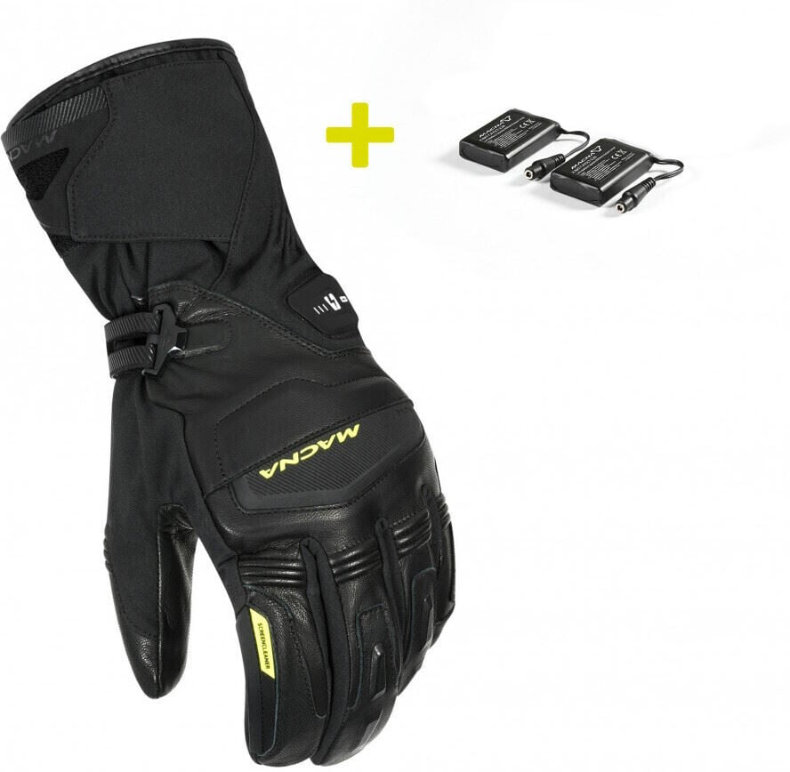 Macna Azra RTX Heated Gloves Kit (inclusief accu) Black