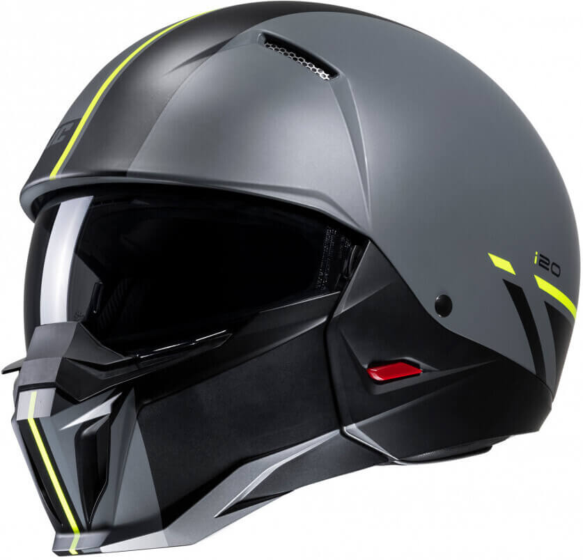 HJC i20 Batol Grey/Yellow 817