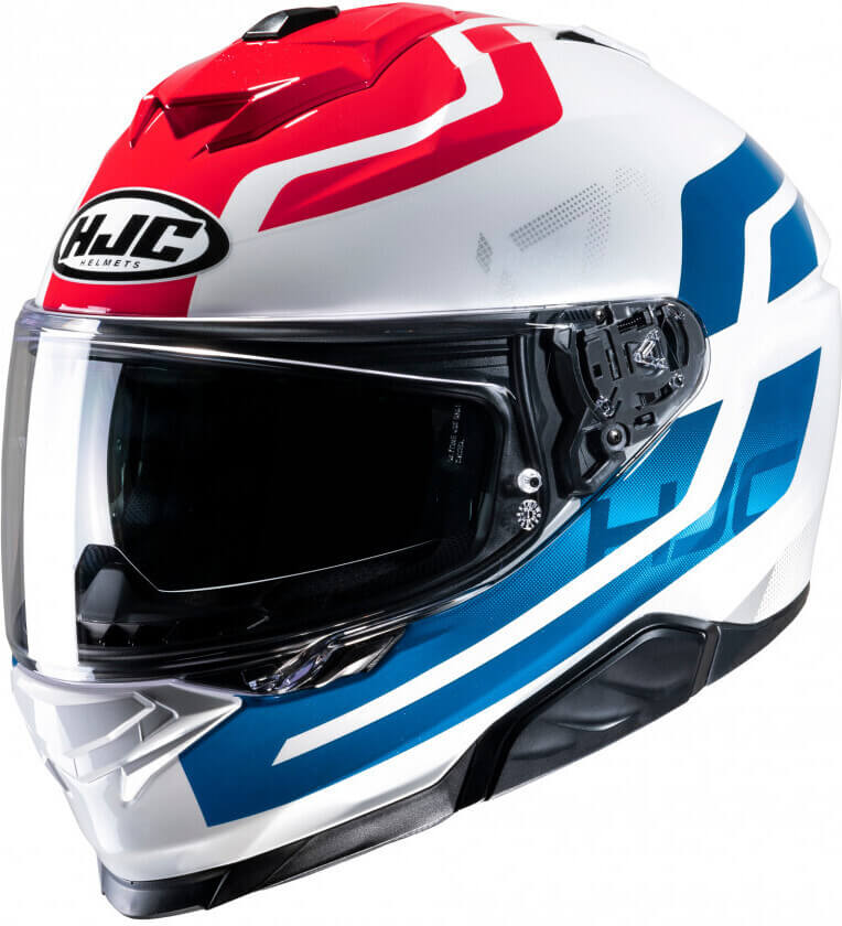 HJC i71 Enta White/Blue 253