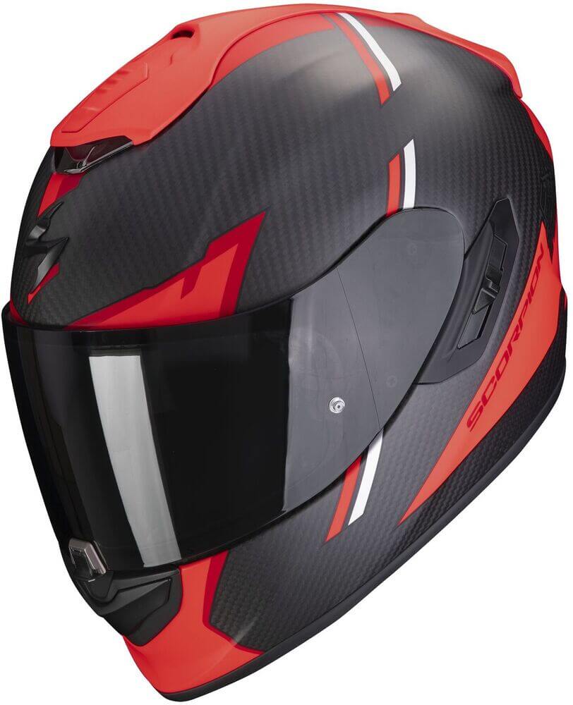 Scorpion EXO-1400 EVO Carbon Air Kendal Matt Black/Red