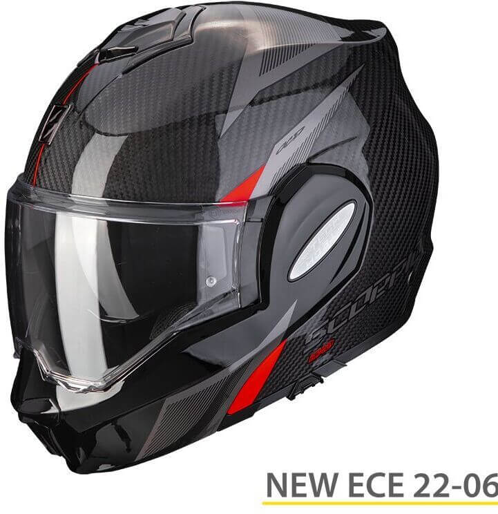 Scorpion EXO-Tech EVO Carbon Top Black/Red