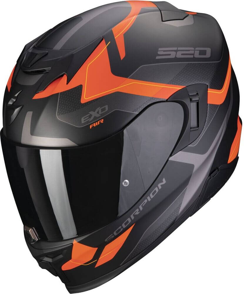 Scorpion EXO-520 EVO AIR Elan Matt Black/Orange