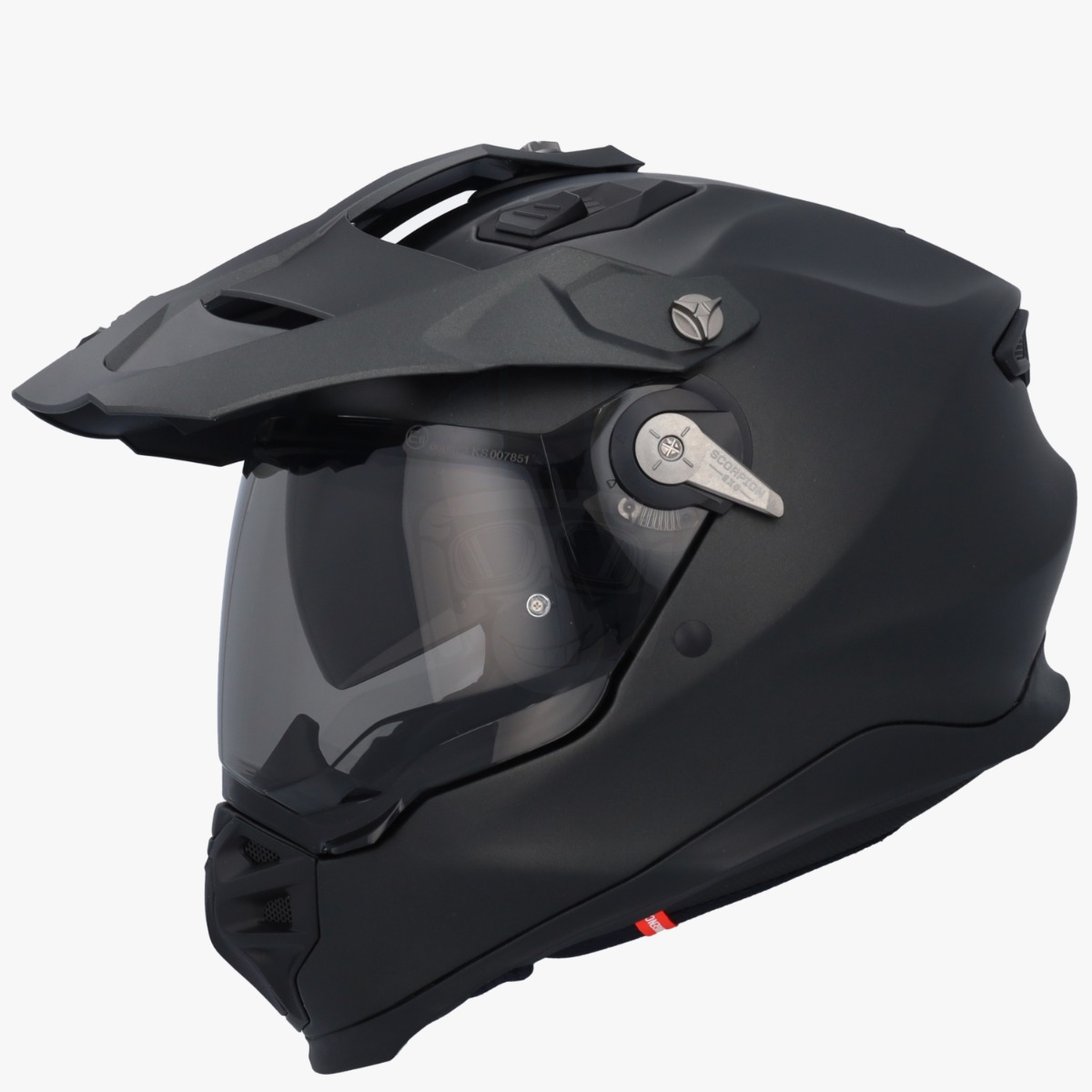 Scorpion ADF-9000 AIR Solid Matt Pearl Black