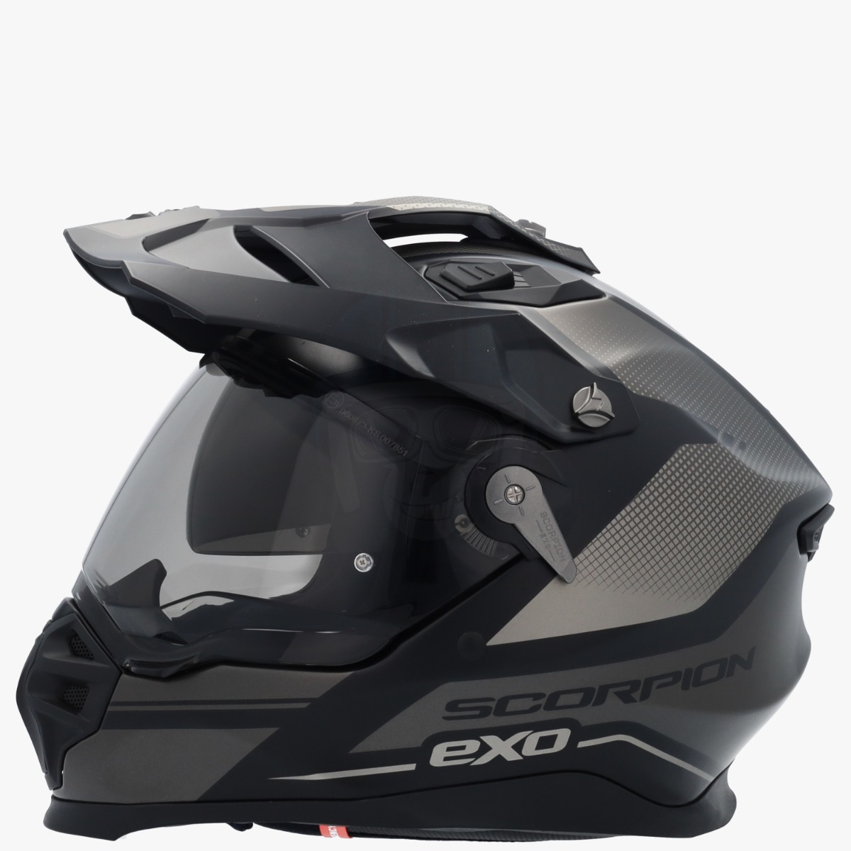 Scorpion ADF-9000 AIR Trail Matt Black/Silver