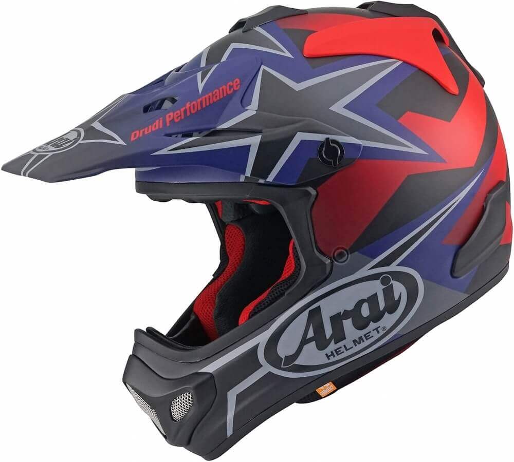 Arai MX-V Stars & Stripes Dark Matt