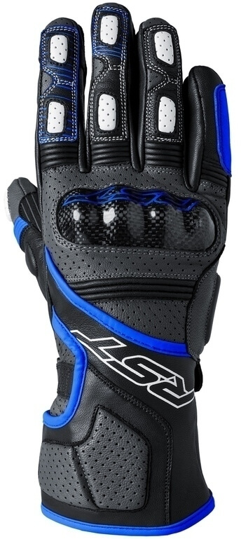 RST Fulcrum CE Gloves Grey/Blue/Black