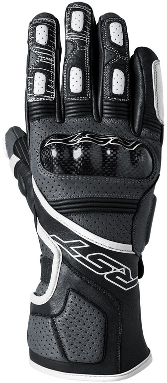 RST Fulcrum CE Gloves Grey/White/Black