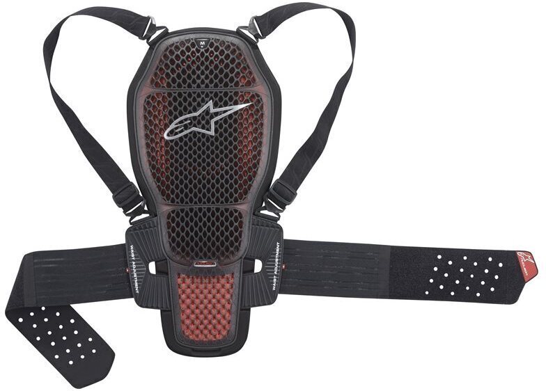 Alpinestars Nucleon KR-1 Cell Transparent Smoke Red Black 009