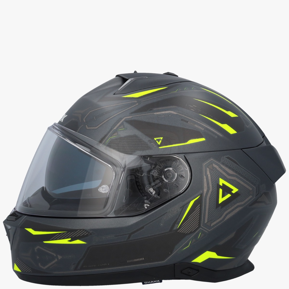 Shark Skwal I3 Linik Mat Anthracite/Yellow/Black AYK