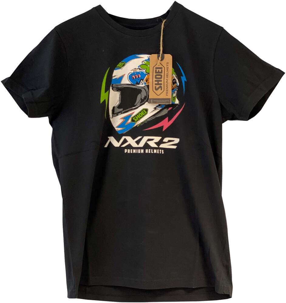 Shoei T-Shirt NXR2 MURAL BLACK - MAN NXR2 Mural Black Man