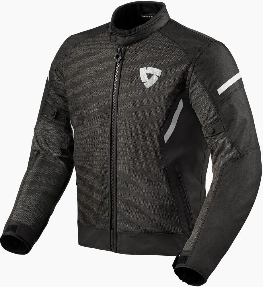 REV'IT Torque 2 H2O Jacket Black/White