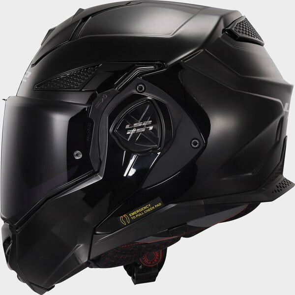 LS2 FF901 Advant X Solid Gloss Black 06