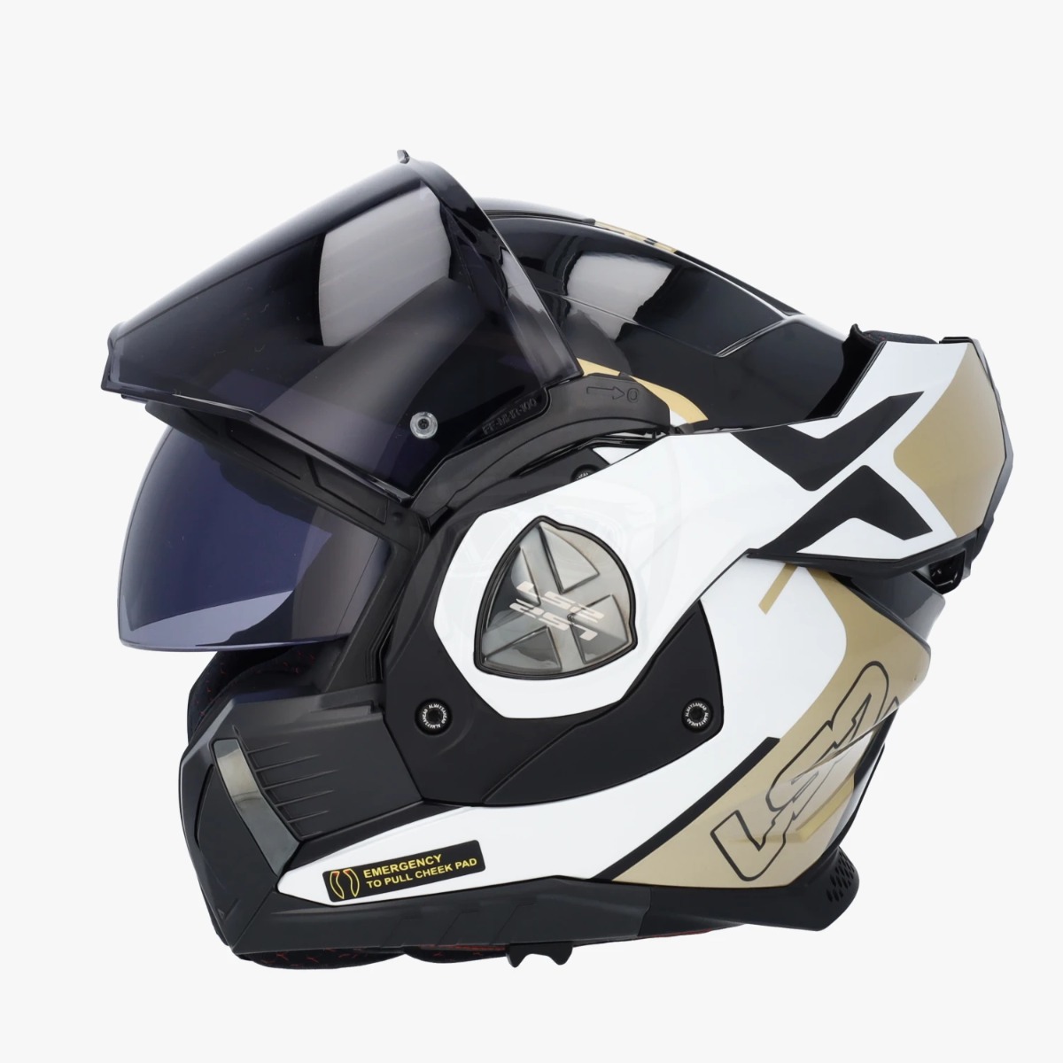 LS2 FF901 Advant X Metryk Black Gold 06