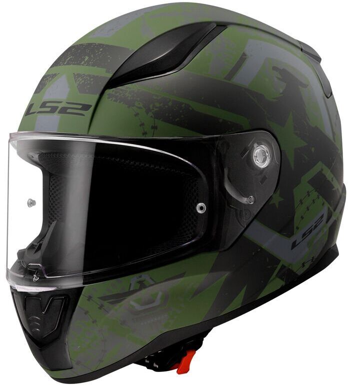 LS2 FF353 Rapid II Thunder Birds Mat Military