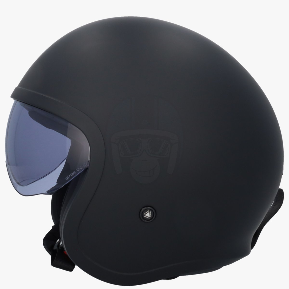 LS2 OF599 Spitfire II Solid Matt Black