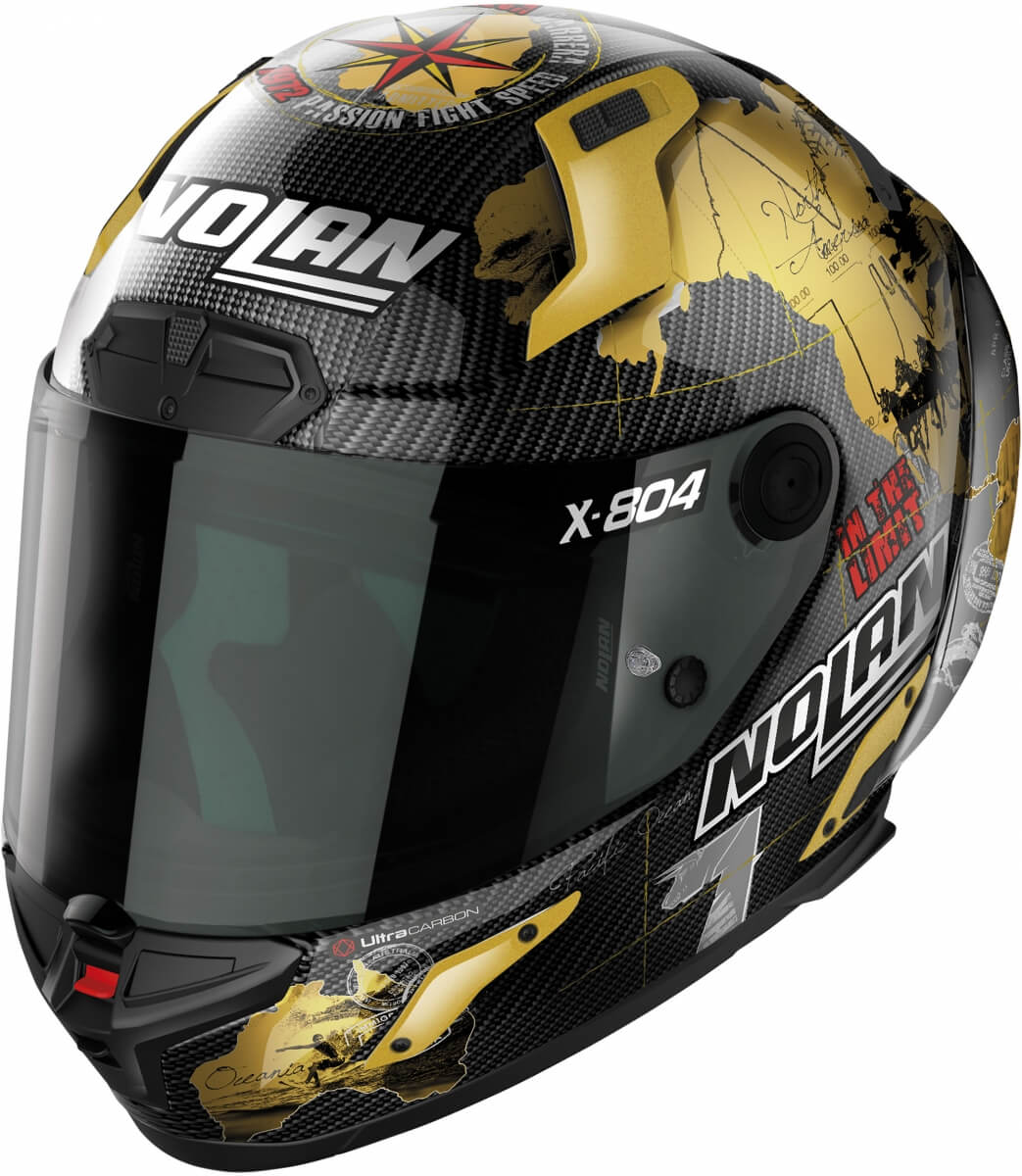 Nolan X-804 RS Checa Gold 025