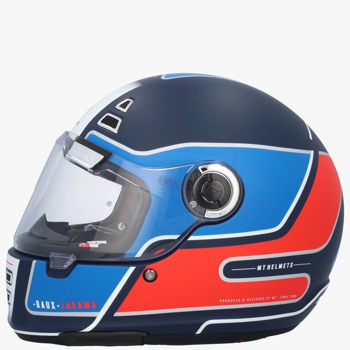 MT Jarama SV Baux Mat Blauw/Rood