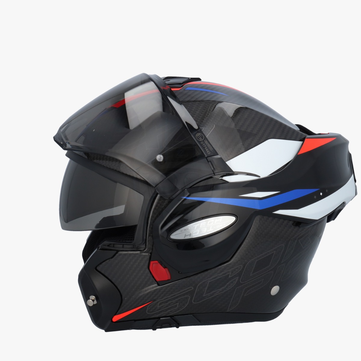 Scorpion EXO-Tech EVO Carbon Rover Black/Red/Blue