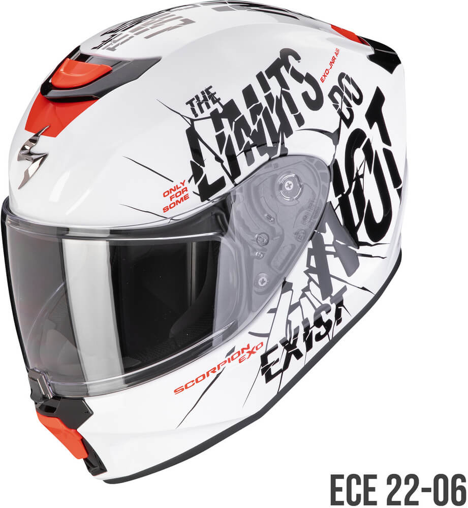 Scorpion EXO-JNR Boum White/Black