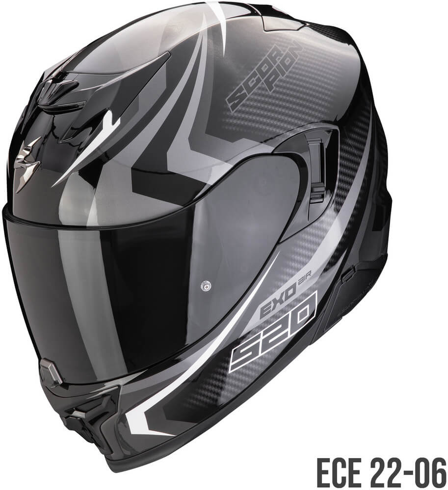 Scorpion EXO-520 EVO AIR Terra Black/Silver/White