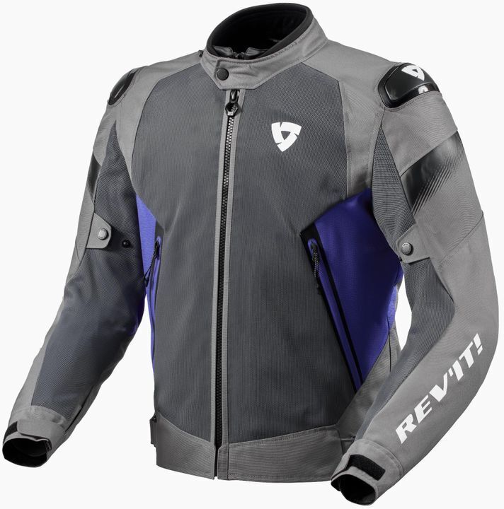REV'IT Control Air H2O Jacket Grey/Blue